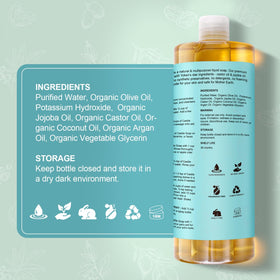 Yoken used to bathe a dog showing gentle, unscented pet-care benefit