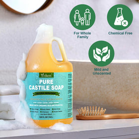 Yoken pet bath with soap lather showing gentle care for fur
