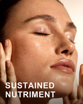 Yoken oil applied to hair ends showing reduced frizz and added shine