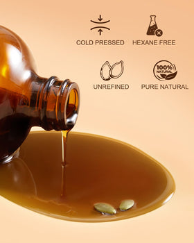 Yoken pump dispenser closeup enabling controlled, hygienic oil application