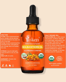 Yoken bottle on bathroom vanity in a daily skincare routine setting