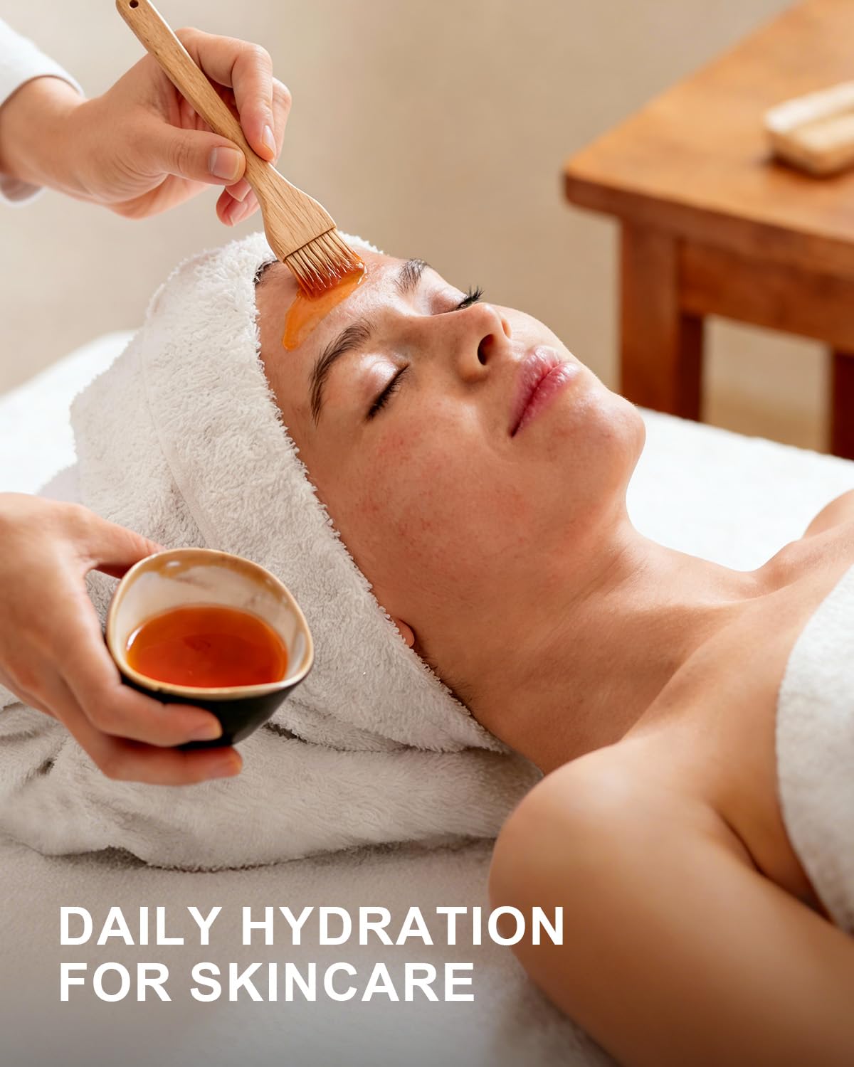 Yoken massaging oil into nails and cuticles for better hydration