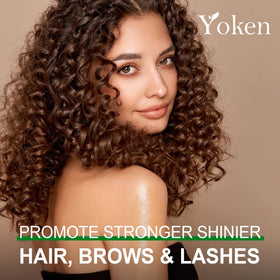 Yoken spoolie brushing eyelashes for conditioning and neat application