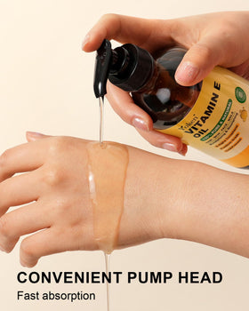 Yoken oil applied to hair ends showing improved shine and manageability