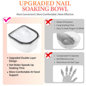 Yokilly cuticle peeler and pusher close-up for safe residue removal