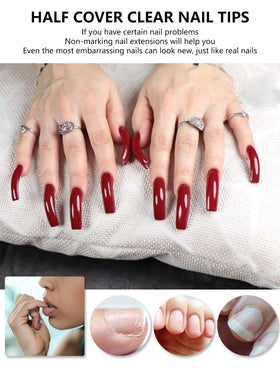Yokilly half-cover coffin tip side profile highlighting tapered square silhouette