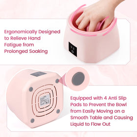 Yokilly bowl with acetone and manicure tools illustrating ready-to-use removal kit convenience