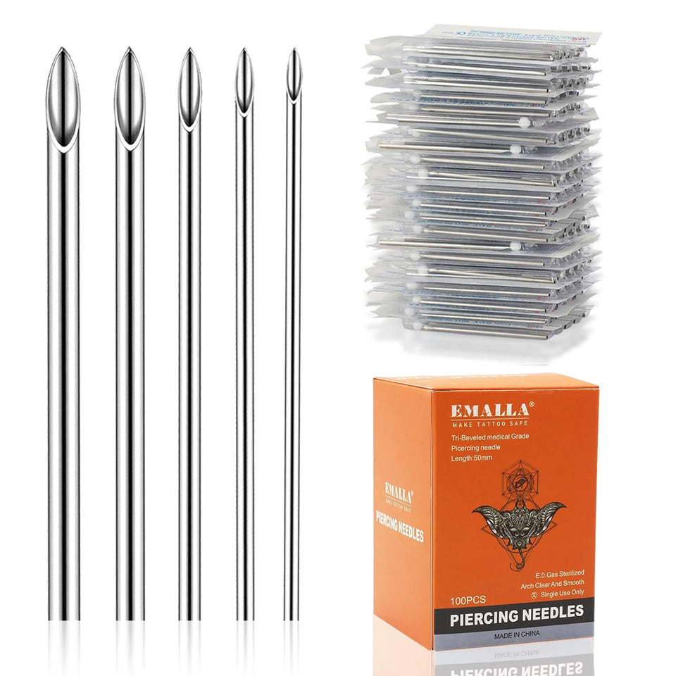 YONGDA front packaging showing 100pc kit and included gauges for convenience