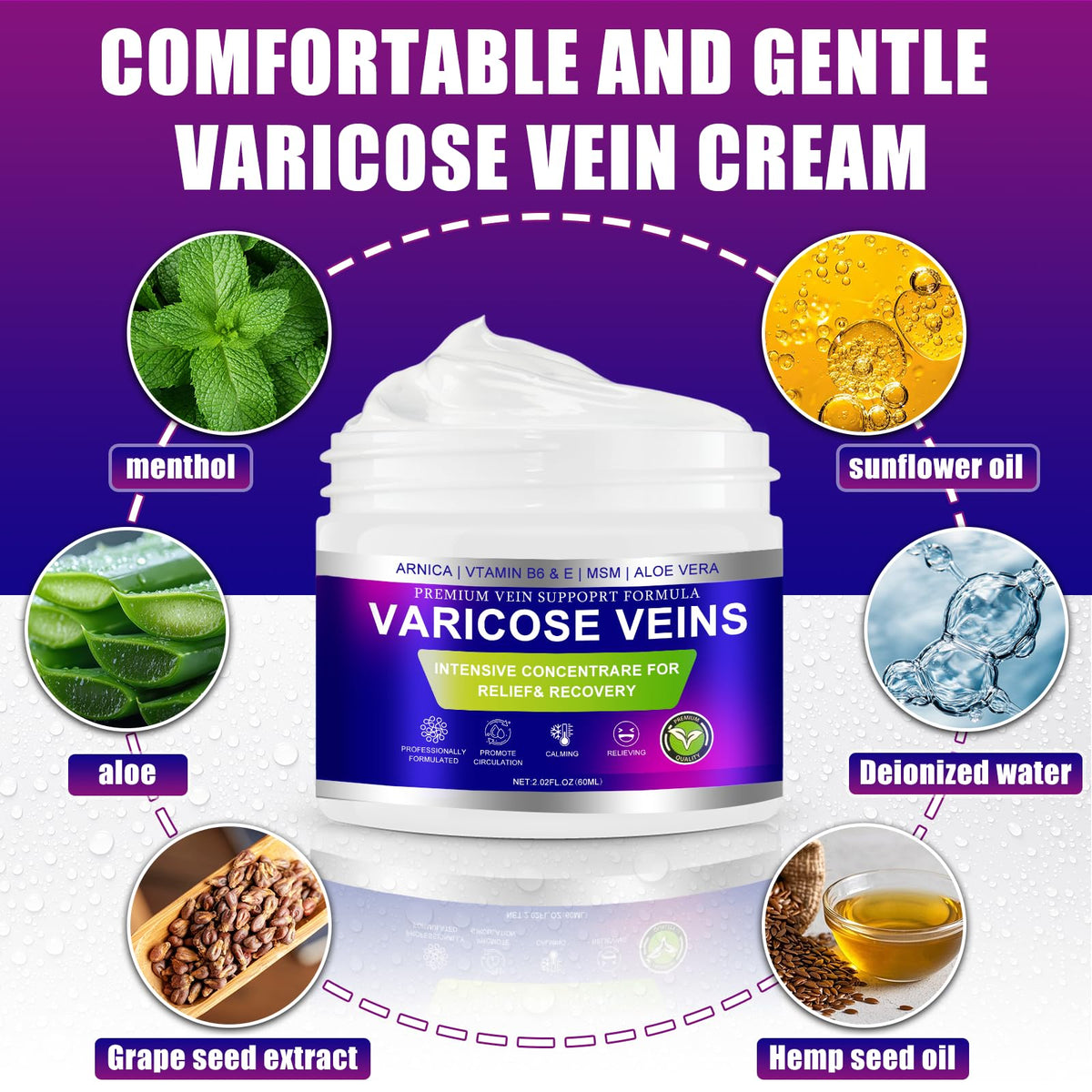 Yongsenina natural ingredients close-up emphasizing gentle formulation