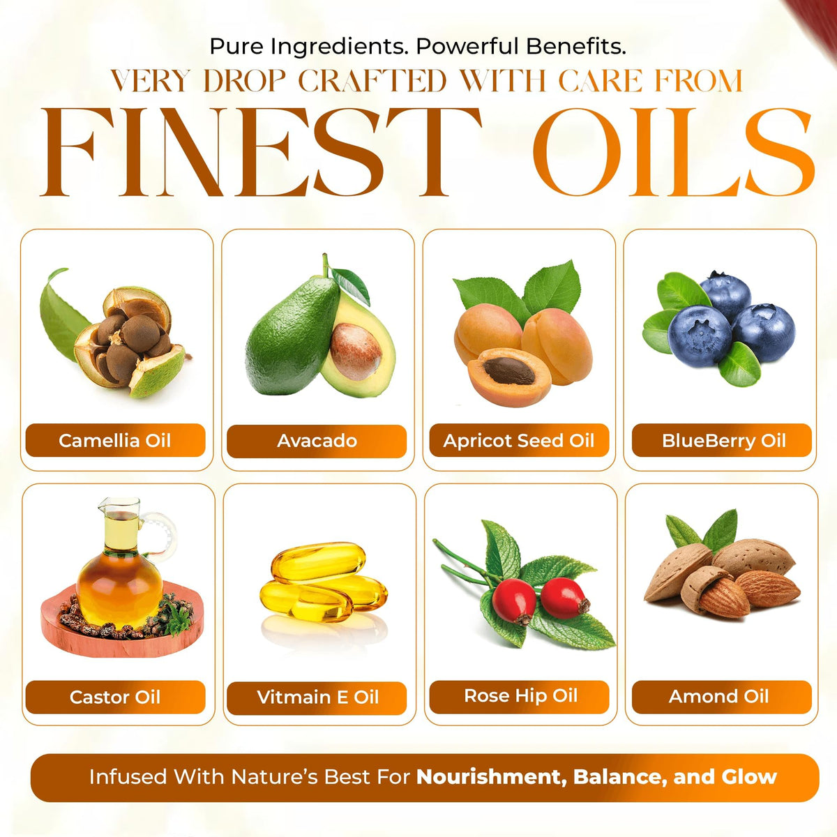 Yoni Rescue ingredients array flatlay displays natural oils and nourishing benefits