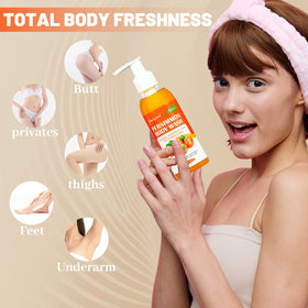 yoniagood ingredient shot with persimmon and tea tree for odor control