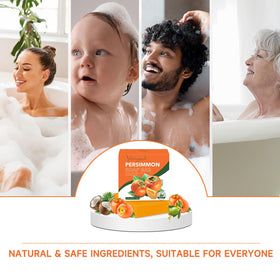 yoniagood soap being used on face demonstrating gentle daily cleansing