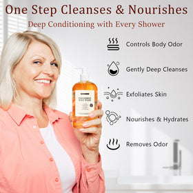 yoniagood applied to underarm showing targeted odor control benefit