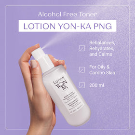 Yonka back label close-up listing botanical ingredients and benefits