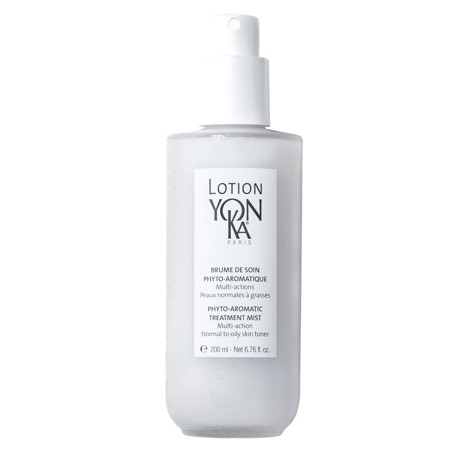 Yonka front bottle showing toner and size, clarifies skin quickly