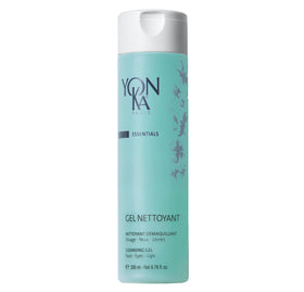 Yonka gel cleanser front tube showing brand and clean design, conveys professional results