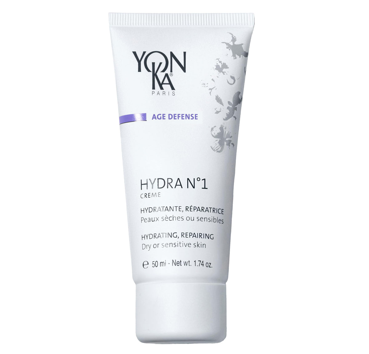 Yonka Hydra No.1 front jar view showing elegant packaging and nourishing benefits