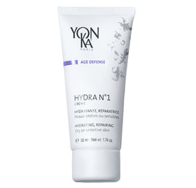 Yonka Hydra No.1 front jar view showing elegant packaging and nourishing benefits