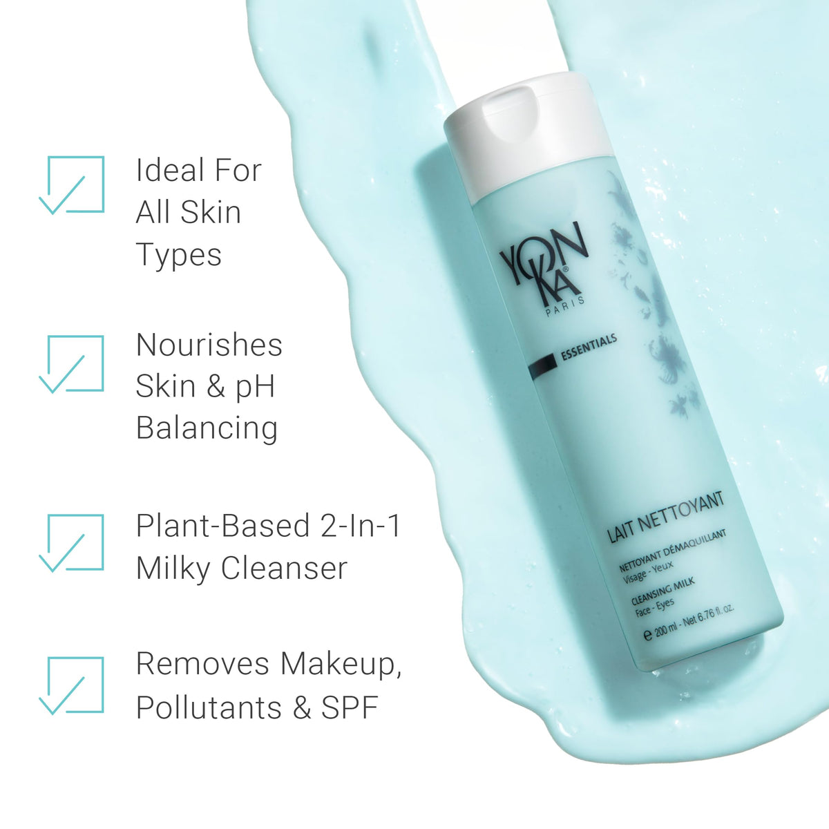 Yonka brown algae close-up ingredient shot, emphasizes nourishing botanicals