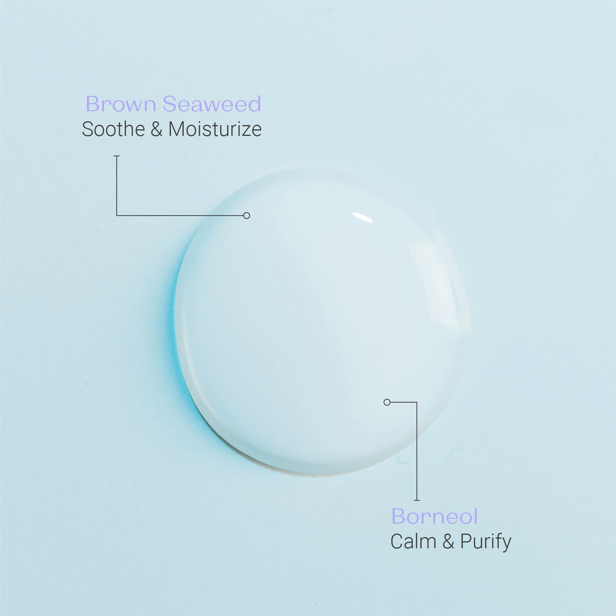 Yonka cleanser being dispensed to fingertips for easy application