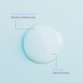 Yonka cleanser being dispensed to fingertips for easy application