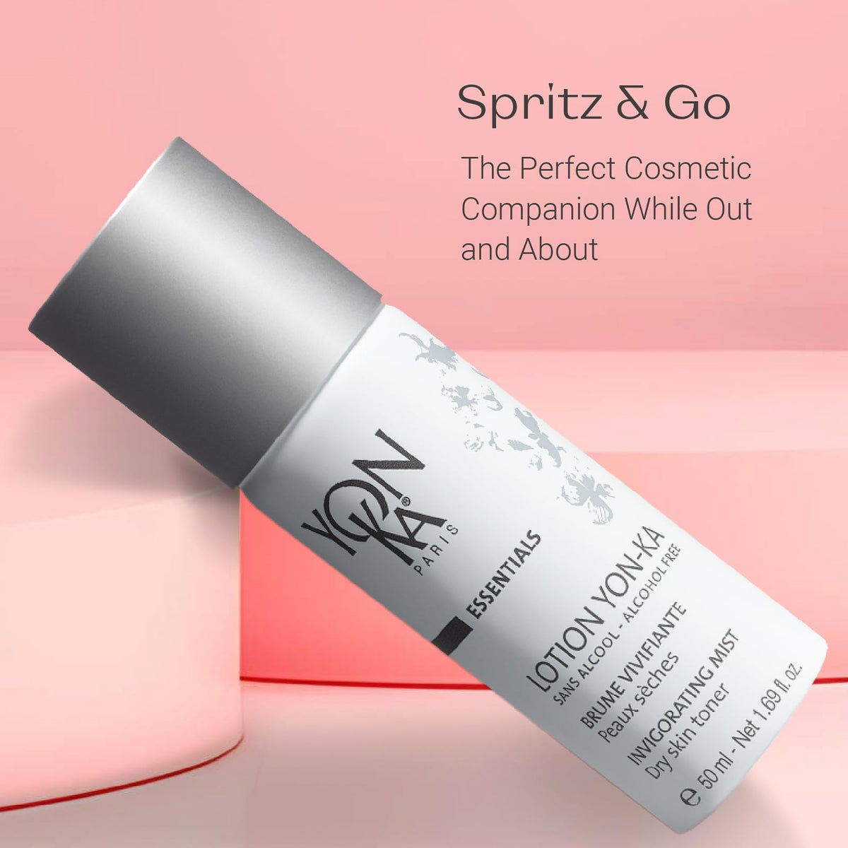 Yonka ingredients visual with botanical extracts illustrating natural origin benefits