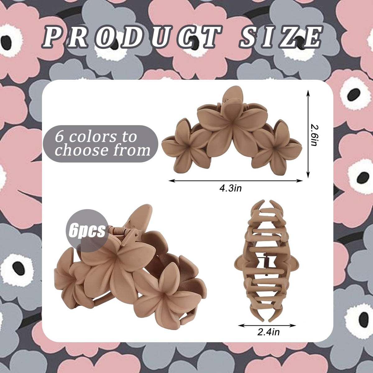 YONOY clip worn at beach highlighting island-inspired look and secure hold