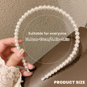 YONOY headband held in hand for scale, shows lightweight design