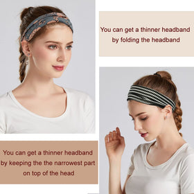 YONUF folded band illustrating styling options and compact wearability