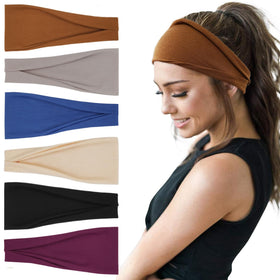 YONUF front packaging showing six headbands and colors for easy selection and gifting
