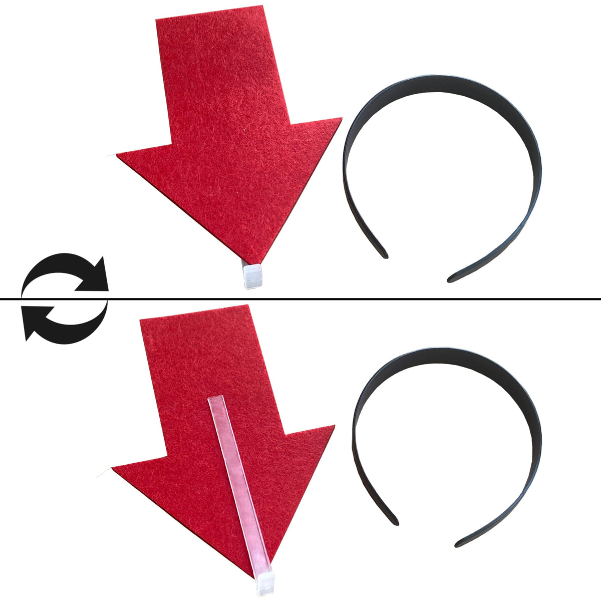 YOOLEETC side view showing clear support poles that lift arrows for better sightlines