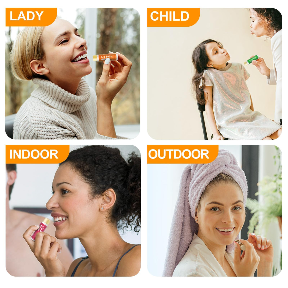 Yopela ingredients label view emphasizing vitamin E and natural oil benefits