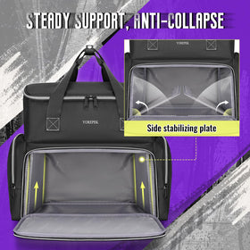 YOREPEK adjustable dividers organized to separate machines and supplies