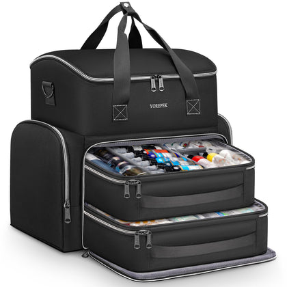 YOREPEK front view closed showing compact waterproof protection and portability