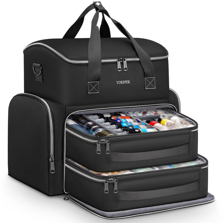 YOREPEK front view closed showing compact waterproof protection and portability