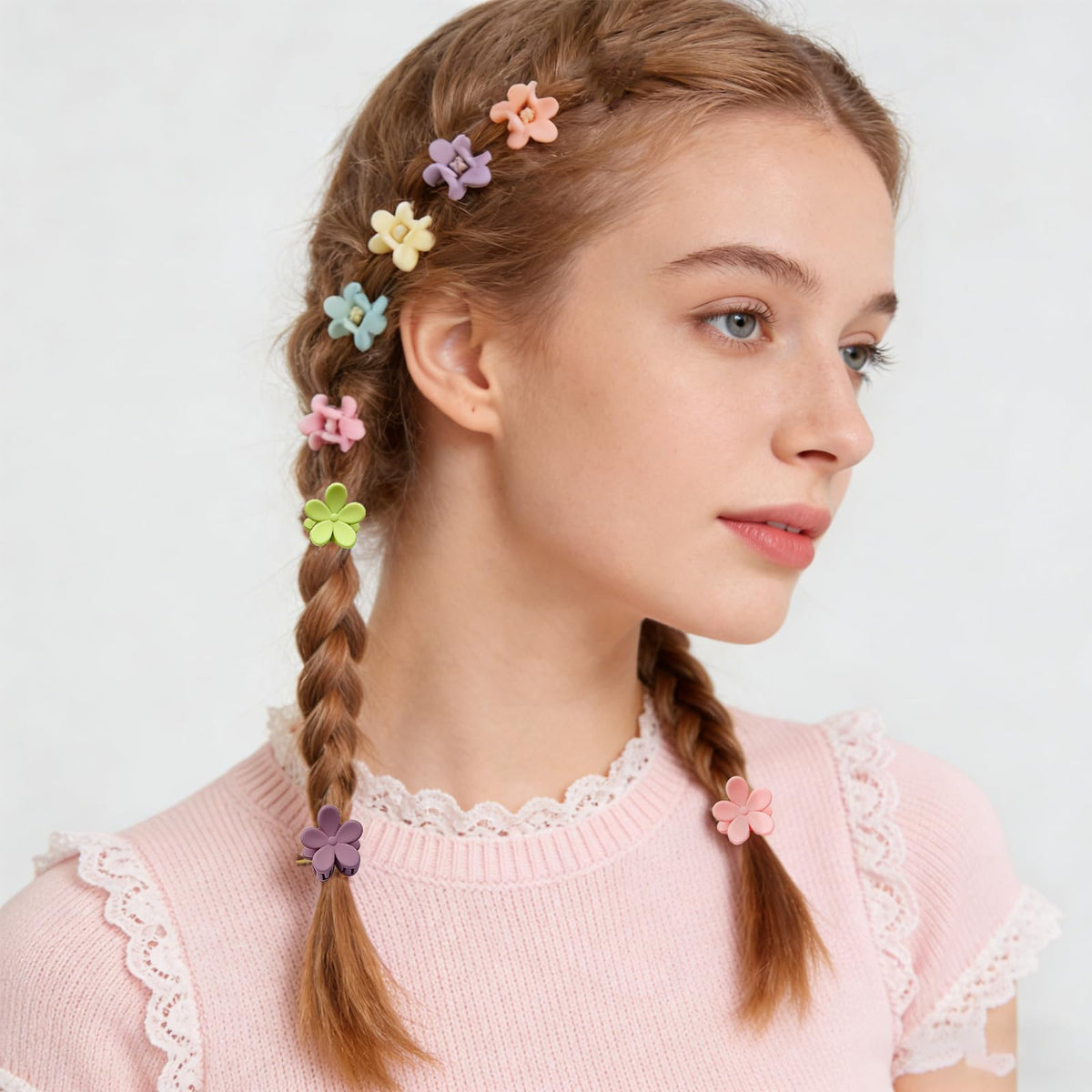 YosaiHom assortment of ten candy colors for styling coordination