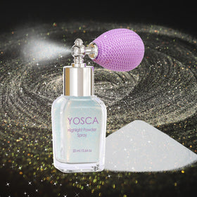 Yosca front packaging glass bottle showing elegant sprayer and brand prestige