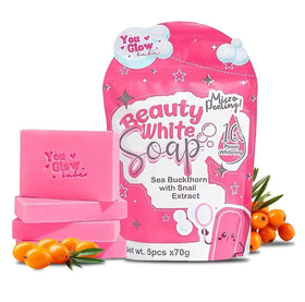 You Glow Babe front packaging showing five bars and clear product benefit