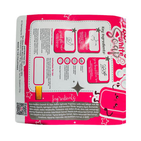 Generic You Glow Babe soap bar in hand showing 70g size and travel-friendly benefit