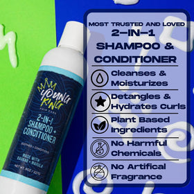 YOUNG KING close-up of lightweight oil blend texture showing moisturizing action
