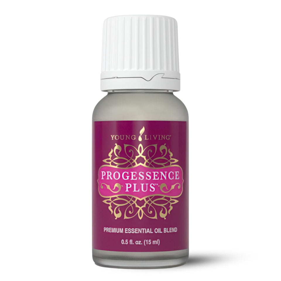 Young Living front bottle view showing Progressence Serum and easy identification