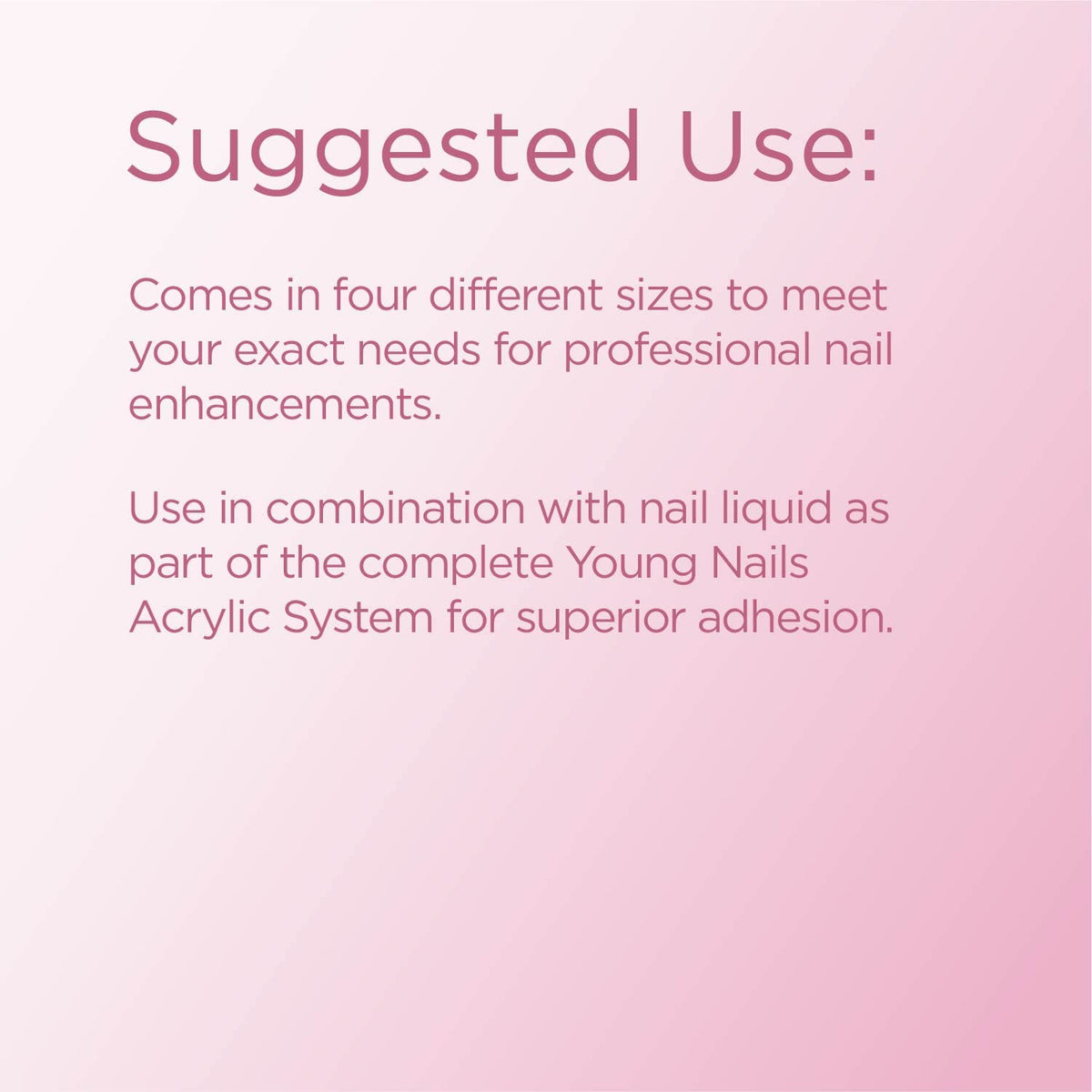 Young Nails powder bead on brush demonstrating quick pickup and predictable shaping