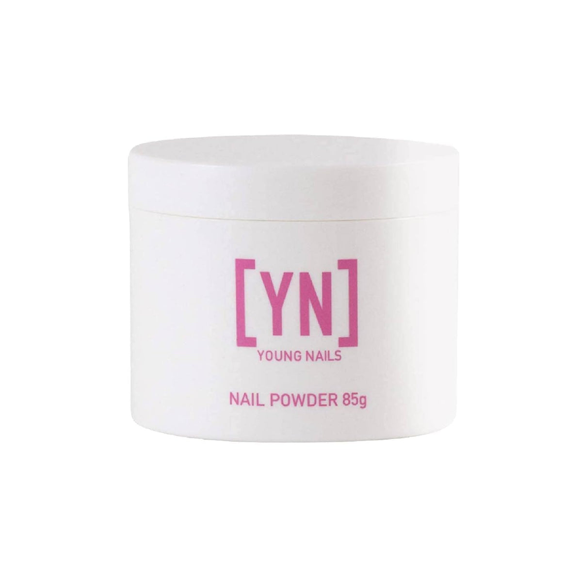 Young Nails Flamingo jar front view showing color and professional packaging benefit