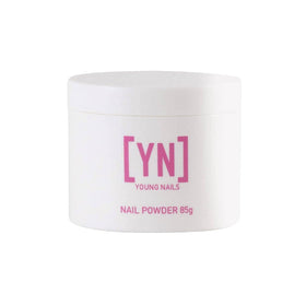 Young Nails Flamingo jar front view showing color and professional packaging benefit