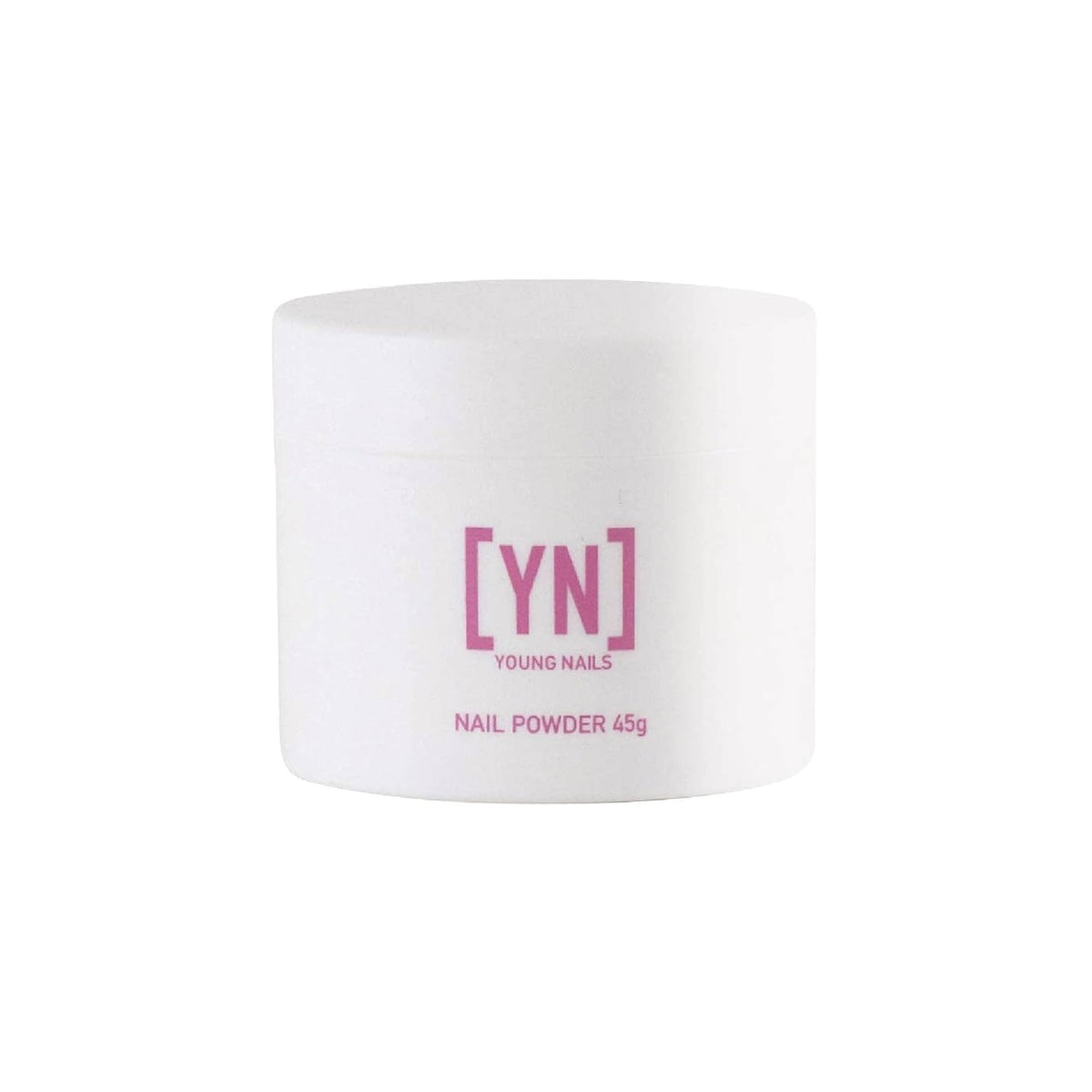 Young Nails Flamingo front jar showing product label and 45g benefit