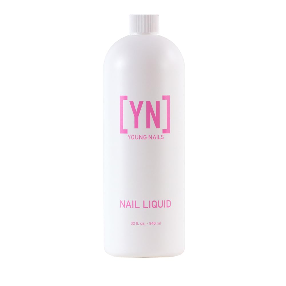Young Nails front bottle view showing professional monomer for reliable application