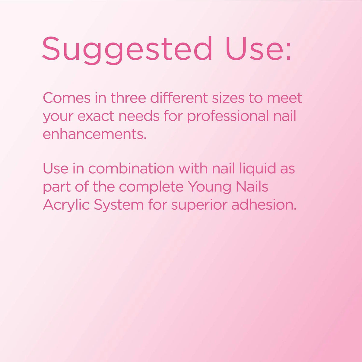 Young Nails before and after extensions showing natural pink finish and strength