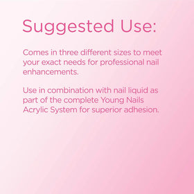 Young Nails before and after extensions showing natural pink finish and strength