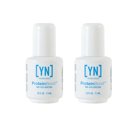 Young Nails protein bond front label showing product and brand benefits