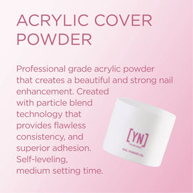 Young Nails Rosebud powder texture close-up revealing smooth consistency benefit